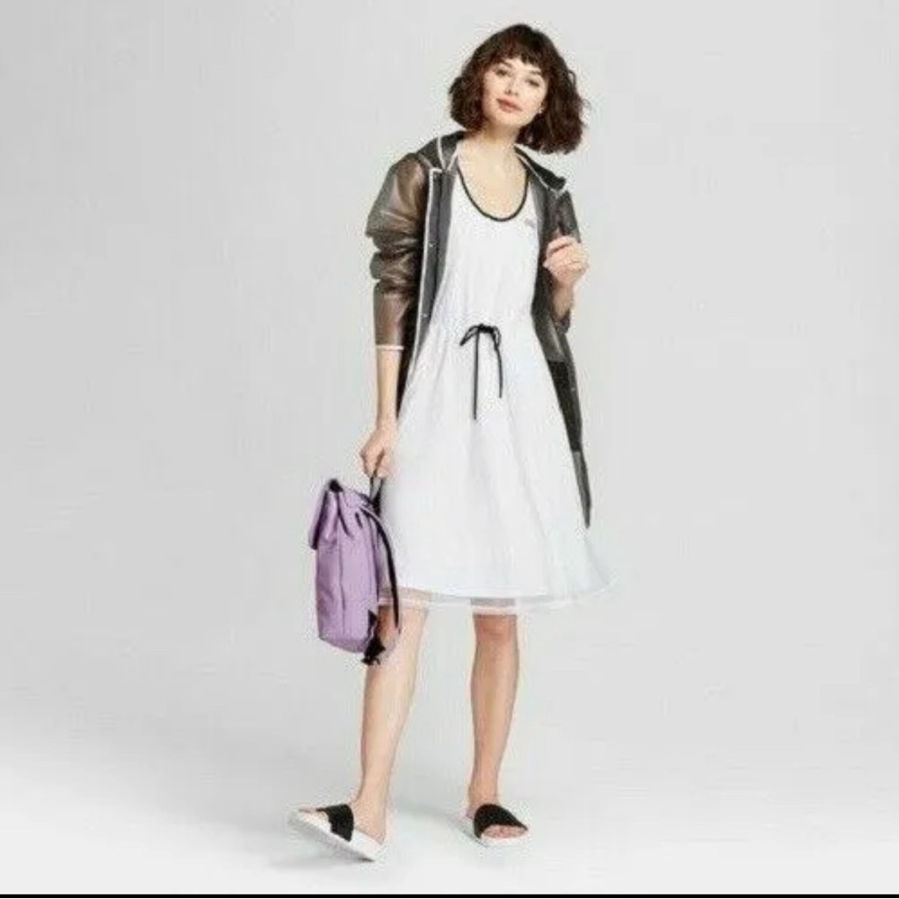 HUNTER for Target Dress Sleeveless Mesh Fishnet A Line NWT sz S - Picture 3 of 8